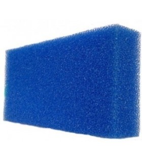 Esponja Foamex 3x10x25cm poro grueso azul