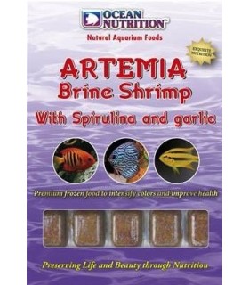 Artemia with spirulina and garlic, Ocean Nutrition