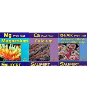 Pack ahorro 3 tests (Mg,CA,KH/Alk)  Salifert