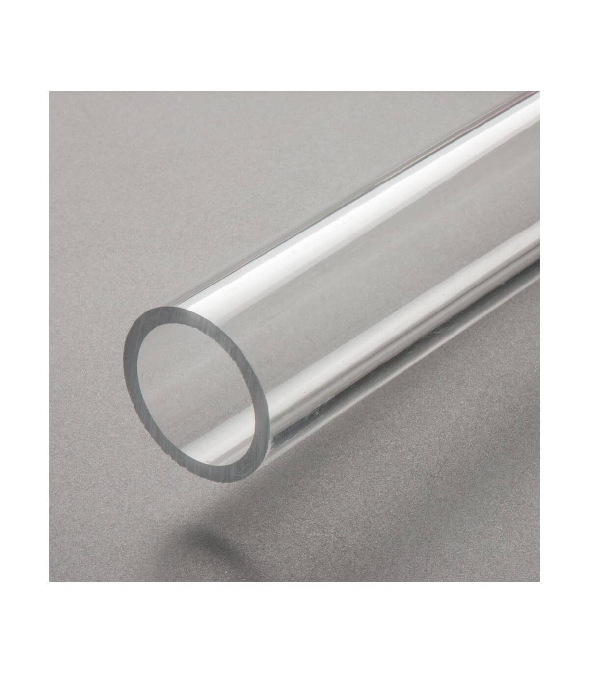 Tubo Transparente Metacrilato 6 mm (1 metro)