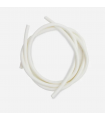 Tubo de silicone branco 7/10 (50 cm e 1 m), Deltec