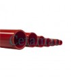 Tubo pvc rojo (20-25-32-40-50 mm), Vertex