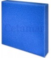 Esponja Foamex 50x50x5 cms poro fino azul